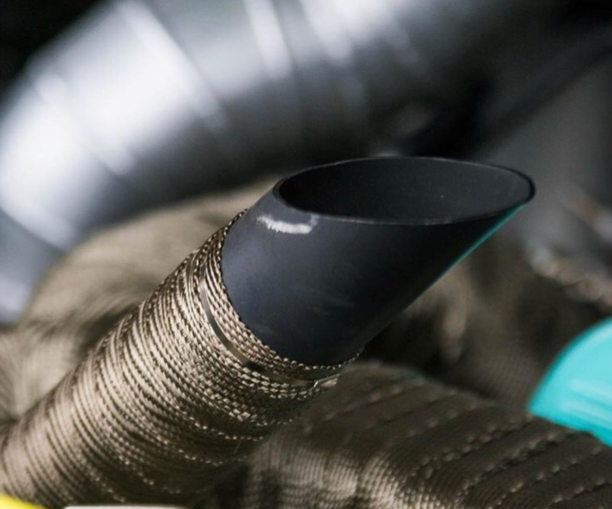 Funk Motorsport Lava Rock Titanium Exhaust Wrap